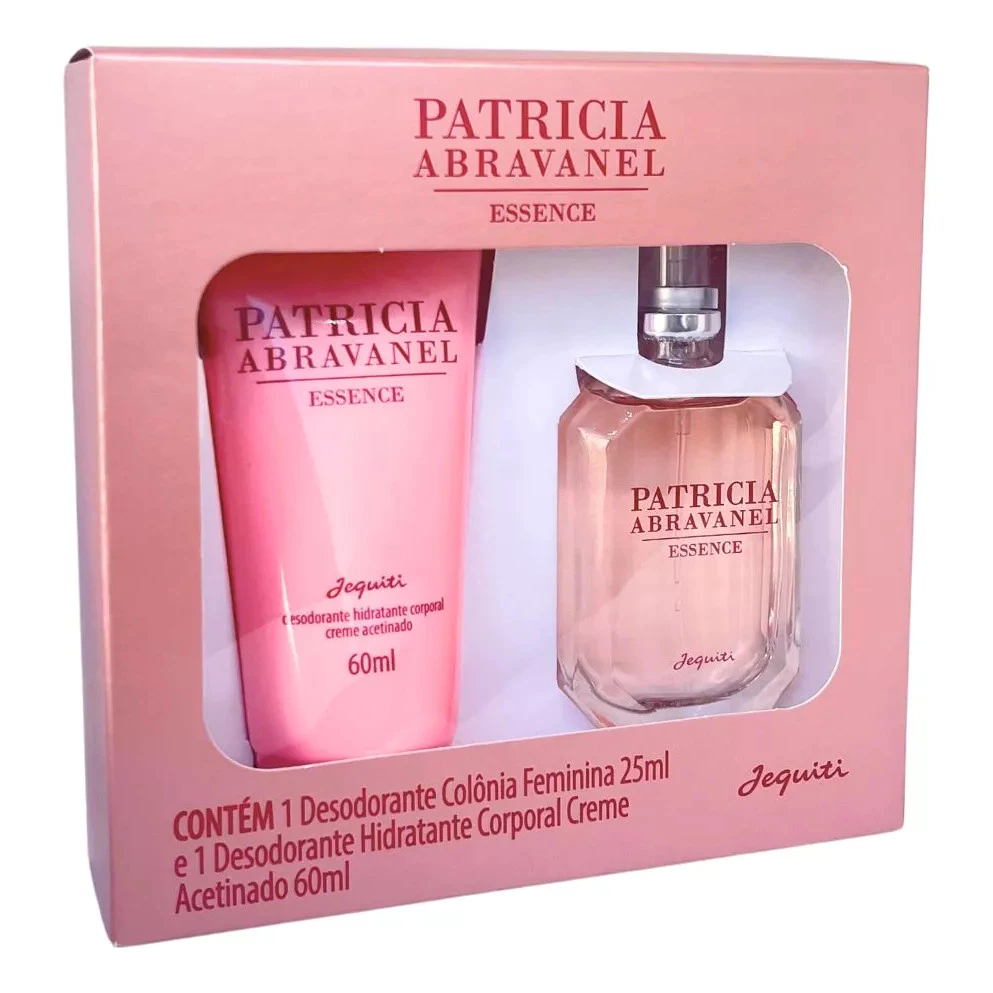 Kit Patrícia Abravanel ( Perfume 25ml + Hidratante 60ml ) - Jequiti