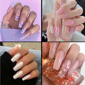 Kit Polygel Alongamento De Unha + Molde F1 + Lixa + Top Coat + Primer + Cabine Sun Mini Poligel Alongamento Unhas Poly Gel